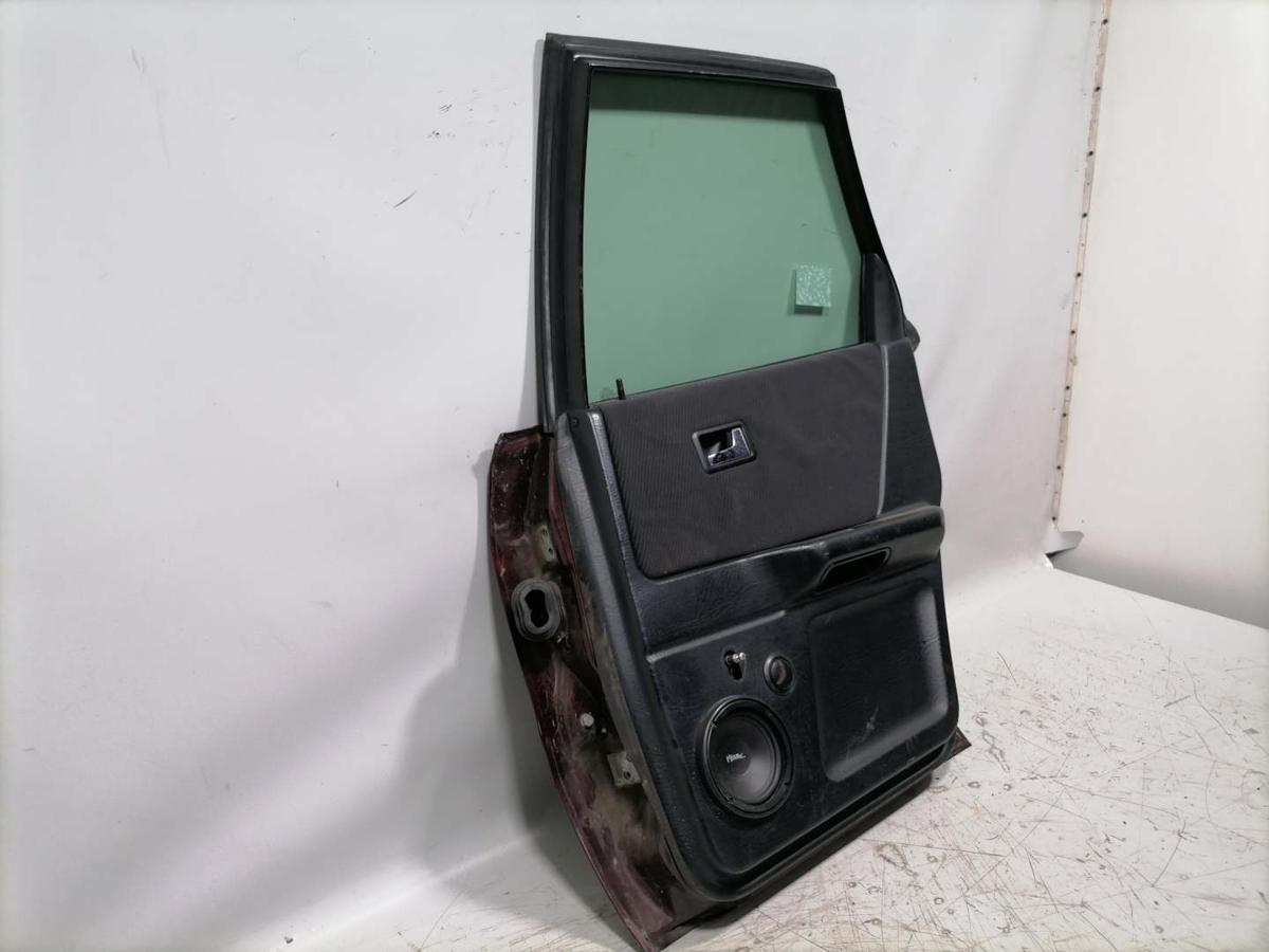 Audi 80 B4 original T&uuml;r hinten rechts Weinrot LZ3T Limousine Bj.1992